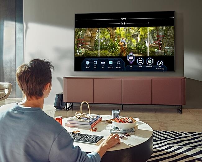 Smart Tv SAMSUNG 85 Pulgadas QLED 4K Ultra HD Q70A - SAMSUNG TV LED 60P  SMART - Megatone