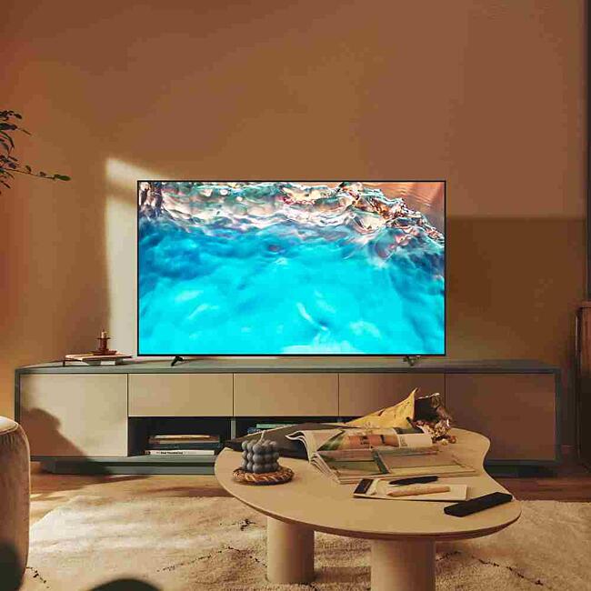 Televisor Samsung Smart TV 75 pulgadas Crystal UHD BU8000 - UN75BU8000GCZB