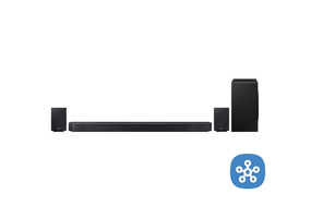 Barra de Sonido Q990C 11.1.4 con subwoofer y altavoces traseros