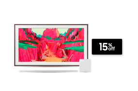 75" The Frame LS03D Teak + Soundbar HW-S801B/ZBE