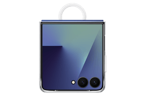 Funda Transparente Con Anillo para Galaxy Z Flip7