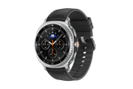 Vista-frontal-lateral-Galaxy-Watch8-Classic-46mm-Black-de-Samsung