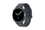 Vista-frontal-lateral-Galaxy-Watch8-40mm-Dark-Gray-de-Samsung